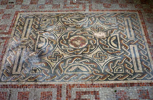 Mosaic - Roman Town House, Dorchester