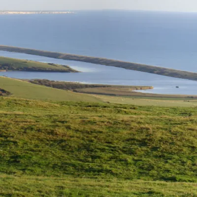 abbotsbury chesil panorama