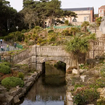 bournemouth gardens river