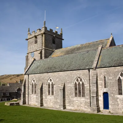 corfe castle church1