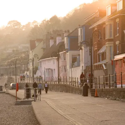 lyme regis seafront