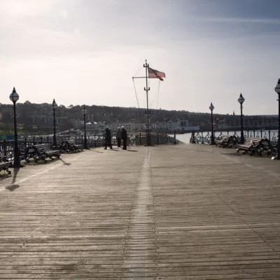 swanage pier town