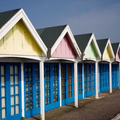 Weymouth beach huts