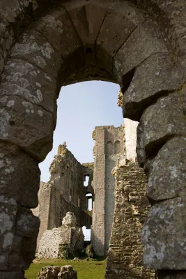 Corfe Castle Ruins