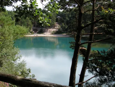 blue pool