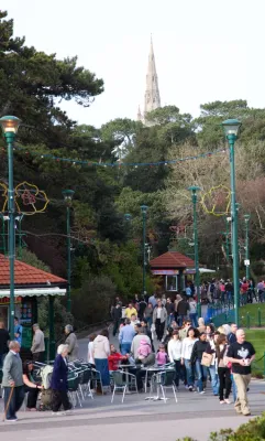 bournemouth gardens busy