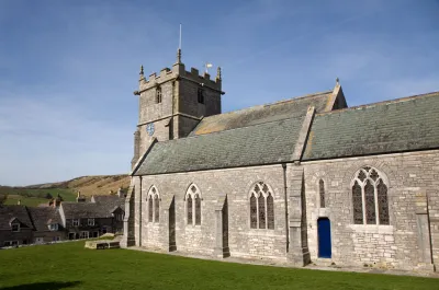 corfe castle church1