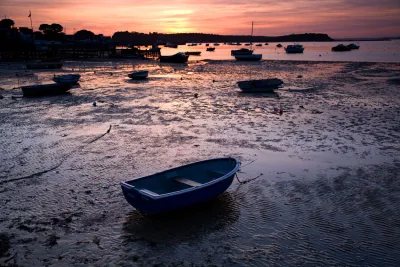 sanbanks harbour dusk