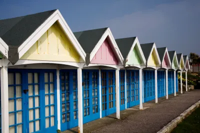 Weymouth beach huts