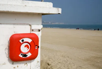 weymouth beach lifeguard