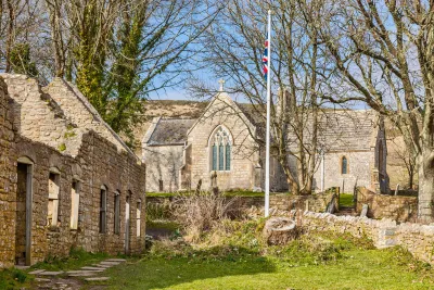 Tyneham - ghost village - MOD