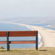 Chesil beach view