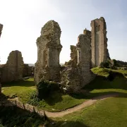 corfe castle ruins