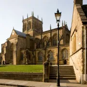 sherborne abbey side